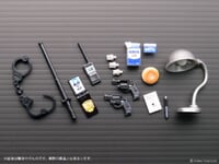 【可動フィギュア用に】プリプラ「フィギュアの武器 刑事の嗜み」発売決定、1/12フィギュアサイズの刑事アイテムの画像