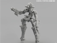 「Au.Huw.VII U/90 (F) 汎用型 哨兵」オリジナル可動フィギュア 発売決定、原型公開の画像