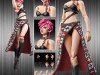 【ジョジョの奇妙な冒険】超像可動「トリッシュ・ウナ Ver.BLACK」可動フィギュア 予約開始の画像