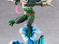 【僕のヒーローアカデミア】ベルファイン「蛙吹梅雨 ヒーロースーツ 二次元化Ver.」フィギュア【2026年1月→6月発売延期】の画像