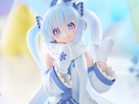 【初音ミク】ぬーどるストッパーフィギュア「雪ミク（ぶーた氏イラスト）」彩色原型公開の画像