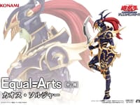 【遊戯王】KONAMI「Equal Arts カオス・ソルジャー」プライズフィギュア 彩色原型公開の画像