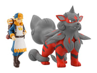 【食玩】ポケモンスケールワールド「ヒスイ地方 ウォロ&ウインディ(ヒスイのすがた)」【予約開始】の画像