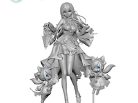 【Epic Seven-エピックセブン-】AstrumDesign「海の亡霊 ポリティス」フィギュア 原型公開の画像