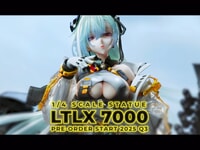 【ドールズフロントライン】プライム１スタジオ「LTLX7000」1/4スタチューフィギュア 彩色原型公開の画像