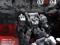 【オリジナルロボ】BIGFIREBIRD BUILD「EX03 シアンミスト & EX04 シャドウラビット」プラモデル 予約開始の画像