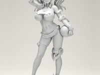 【PSO2es】コトブキヤ「夏色のジェネ」「白砂のアネット」フィギュア 原型公開の画像