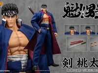 【魁!!男塾】ストームコレクティブルズ「剣桃太郎」アクションフィギュア 試作画像追加、近日予約開始の画像