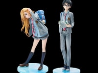 【四月は君の嘘】ホビーマックス「宮園かをり」「有馬公生」フィギュア 近日予約開始の画像