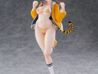 【けけもつ氏イラスト】恋恋 -櫻-「トラ娘のちょび美」美少女フィギュア 限定予約開始、価格8,800円の画像