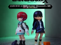 【リンクトラベラーズ】「『機動戦士Gundam GQuuuuuuX』ノ世界 マチュ＆ニャアンセット」【明日予約開始】の画像