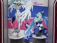 【初音ミク】Lucrea「初音ミク×ウイングガンダムゼロ EW」「初音ミク×ダブルオーガンダム」フィギュア 原型公開の画像