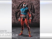【マーベル】S.H.フィギュアーツ「スカーレット・スパイダー（アクロス・ザ・スパイダーバース）」可動フィギュア 商品化決定の画像