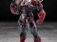 オリジナル可動フィギュアシリーズ「蟲 VERMIN」より「アンクワルジン UNKVAL 突撃1型 粉砕者スマッシャー」1/12アクションフィギュア 予約開始の画像