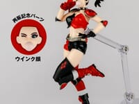 【DCコミックス】アメイジング・ヤマグチ「ハーレイ・クイン 赤×黒Ver.」可動フィギュア 商品情報公開、27日予約開始の画像