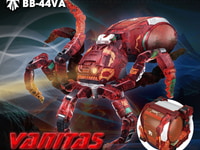 【BEASTBOX】「VANITAS(ヴァニタス) 」変形玩具 タコがモチーフ【Amazon予約開始】の画像