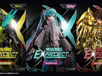 【メタルビルド EX PROJECT】「仮面ライダーゼロワン」「初音ミク」「サジタリアス星矢」制作決定の画像