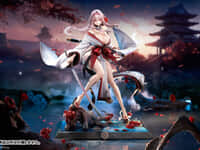 【勝利の女神:NIKKE】ホビーサクラ「紅蓮:ブラックシャドウ ロンギングフラワ」1/4フィギュア【出荷日更新・8月28日頃発売】の画像