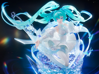 【初音ミク】eStream「初音ミク-Crystal Dress Ver.-」フィギュア【あみあみ予約開始】の画像