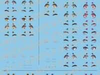 【メガミデバイス】瞳デカールセット「朱羅 九尾 祭 用」「皇巫 アマテラス 日蝕」予約開始の画像