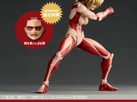 【進撃の巨人】アメイジング・ヤマグチ「女型の巨人」「鎧の巨人」可動フィギュア 再販決定【28日予約開始】の画像