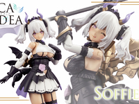【アルカナディア】「ソフィエラ」「シャルメド」「エルメダ」プラモデル【9月2日 再販予約開始】の画像