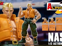 【ストリートファイター】ストームコレクティブルズ「ナッシュ」1/12スケールアクションフィギュア 近日予約開始【画像追加】の画像