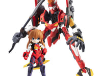 【エヴァンゲリオン】デスクトップアーミー「式波・アスカ・ラングレー&エヴァンゲリオン2号機 【再販】」【予約開始】の画像