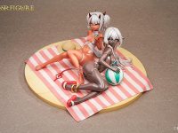 【lack氏イラスト】SSR FIGURE「カフェインちゃん 夏Ver.」「ダークエルフの踊り子さん 夏Ver.」美少女フィギュア【Amazon予約開始】の画像