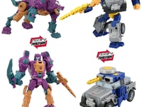 【トランスフォーマー】「AOTP-EX カーニバック VS フィジットロン」「AOTP-EX スピニスター VS オートボットトップスピン」「TS-EX パーセプターセット」「ネメシスプライム&ミニコンチーム」一部ショップ限定【本日発売・Amazon入荷】の画像
