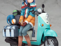 【ゆるキャン△】アルター「志摩 リン with スクーター」フィギュア 再販決定【明日予約開始】の画像