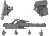 【POWERDoLLS2】5inM「拡張セットD 装甲歩兵用 (DRu35 MLC& R25RCT&M7A GGUN&平手(左右)&にぎり手(左右))」プラモデル 予約開始の画像
