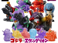 「ゴジラ対エヴァンゲリオン ミニソフビクロニクル」デフォルメフィギュア 予約開始、全12種の画像