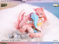 【ケモノ美少女フィギュア】LADoTOYS「Liya(リヤ) 整備士Ver. キャンディランドスタイル（限定カラー）」可動フィギュア【イベント限定で発売決定】の画像