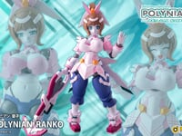 【ロボット新人類ポリニアン】「ポリニアン 蘭子」可動フィギュア 明日予約開始の画像