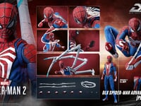 【マーベル】DLX「スパイダーマン アドバンスド・スーツ2.0（ピーター・パーカー）」可動フィギュア 近日予約開始の画像