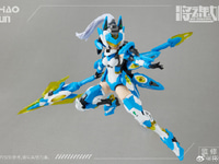 【メカ美少女】将魂姫「趙雲×乗黄 ver.2.0」プラモデル 彩色原型公開、近日予約開始の画像