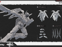 【オリジナルロボ】メカニカルパルス「BUFF小隊」シリーズより「命中率Hit Rate」原型公開【追記】の画像