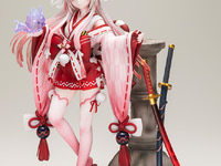 【ホロライブ】コトブキヤ「百鬼あやめ」「紫咲シオン」フィギュア【試作公開】の画像