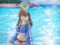 【ブルーアーカイブ】F:NEX「モエ(水着)」フィギュア【あみあみ予約開始】の画像