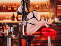 【Sueスーエ氏イラスト】SIKI ANIM「シャンパンとバニーガール・ローゼ」美少女フィギュア 予約開始、「すあし版」「黒ストッキング版」「白ストッキング版」ありの画像