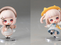 KAWA DESIGN「眞白 かのん(ましろ かのん)Mashiro Kanon ミニフィギュア」2種 予約開始の画像