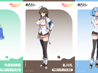 【ぬきたし】honey²「冷泉院桐香」「糺川礼」「女部田郁子」1/12スケール可動フィギュア化決定の画像