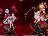 【東方Project】アルター「レミリア・スカーレット」「フランドール・スカーレット」フィギュア【あみあみ限定で再販予約開始】の画像