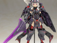 【フレームアームズ・ガール】「輝鎚・乙〈白兵戦仕様〉」プラモデル 彩色原型公開【画像修正】の画像