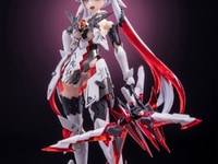 【オリジナルメカ娘】核金重構「紫微星・白」プラモデル【あみあみ予約開始】の画像