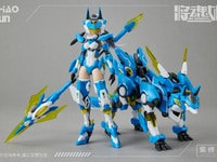 【メカ美少女】将魂姫「趙雲 乗黄Ver.2.0」プラモデル【2026年1月20日発売】の画像