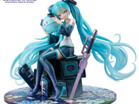 【ガンダム×初音ミク】Lucrea「初音ミク×ダブルオーガンダム」フィギュア 商品情報公開【明日予約開始】の画像