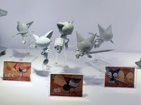 【サイボーグクロちゃん】谷印动漫「クロちゃん」「ミーくん」「マタタビ」プラモデル 制作決定【原型展示】の画像