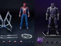 【マーベル】DLX「スパイダーマン アドバンスド・スーツ2.0(ピーター・パーカー)」「ブラックパンサー(キネティック・エネルギー・チャージド)」可動フィギュア【予約受付中】の画像
